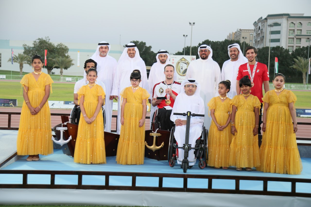 أبطال الإمارات يحصدون 55 ميدالية فى ختام ملتقى الشارقة لقوى المعاقين