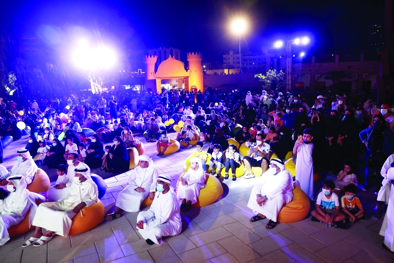 الصورة : استقطاب الجمهور خلال الفعاليات في عجمان | البيان