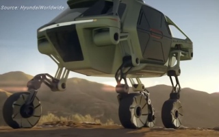 الصورة: الصورة: فيديو .. السيارة ذات الأقدام تنقل هيونداي إلى الخيال العلمي