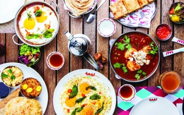 الصورة: الصورة: المطاعم الإماراتية تقدم أشهى الأطباق في «دبي للمأكولات»