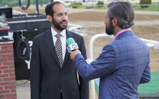 الصورة: الصورة: "هياب الزمان" يتوج بلقب كأس رئيس الدولة للخيول العربية في أمريكا