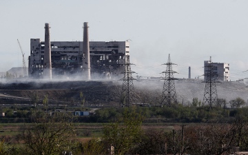 الصورة: الصورة: روسيا تبدأ عمليات إزالة الألغام من مصنع آزوفستال بأوكرانيا
