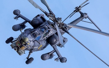 الصورة: الصورة: "بيض الطيور" تحمي طياري المروحيات الروس من صواريخ "أرض - جو"