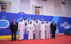 الصورة: الصورة: الإمارات تصعد الى المركز الثالث في الترتيب العام لدورة الألعاب الخليجية