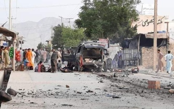 الصورة: الصورة: 16 قتيلاً في 4 تفجيرات في أفغانستان