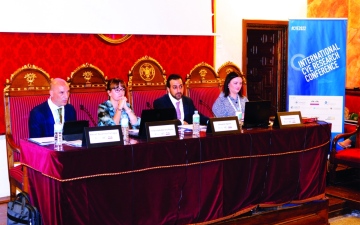 الصورة: الصورة: مؤتمر في إسبانيا لمركز «هداية» يناقش التهديدات المنبثقة بعد «كوفيد 19»
