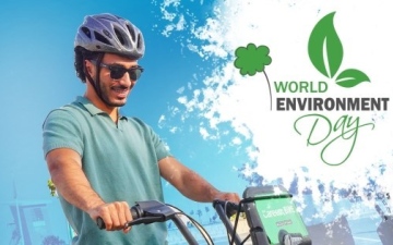 الصورة: الصورة: كريم تقدم جولاتٍ مجانية على الدراجات الكهربائية في دبي احتفالاً باليوم العالمي للبيئة