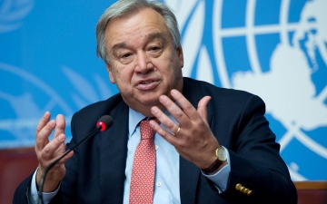 الصورة: الصورة: الأمين العام للأمم المتحدة: الأرض أصبحت غير قادرة على مسايرة مطالب البشر