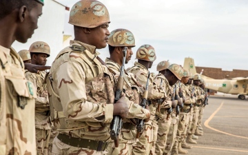 الصورة: الصورة: الجيش الموريتاني يحقق في ملابسات انفجار بمستودع للذخيرة