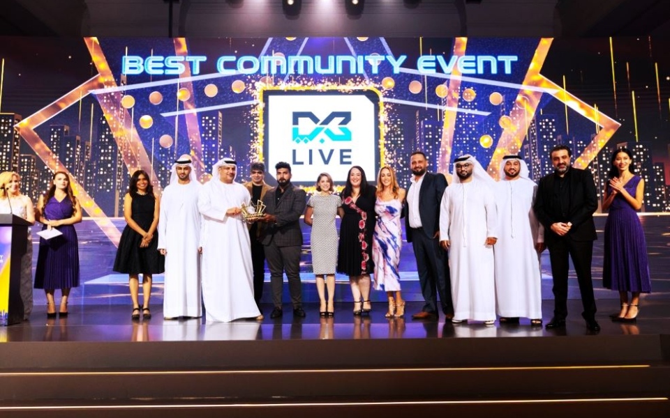 الصورة: الصورة: «دي إكس بي لايف» تفوز بأفضل فعالية مجتمعية ضمن جوائز فعاليات الشرق الأوسط