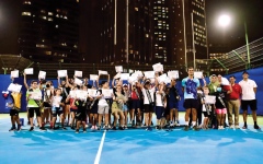 الصورة: الصورة: اتحاد التنس ينظم ورشة تدريبية لنشر ثقافة اللعبة