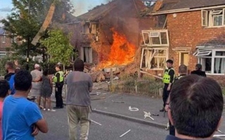 الصورة: الصورة: أنباء عن ضحايا بانفجار منزل في برمنغهام