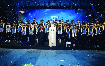 الصورة: الصورة: سعود بن صقر: التعليم أساس نهضة الأمم وتقدمها