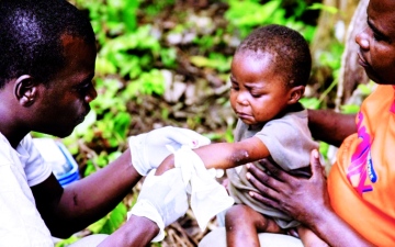 الصورة: الصورة: أفريقيا تشكو نقص أدوات اختبار ولقاحات جدري القردة