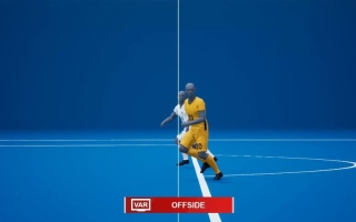 الصورة: الصورة: «فيفا» يعتمد تقنية كشف التسلل الألية في كأس العالم 2022 (فيديو)