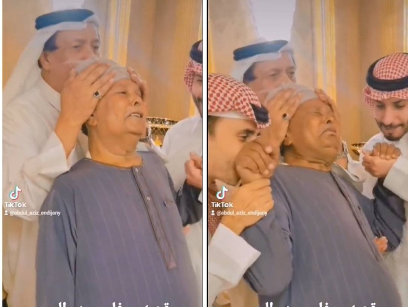 شاهد.. لحظة وفاء من أسرة سعودية لمقيم مصري قبل مغادرته المملكة - البيان الصحي