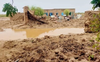 انهيار أكثر من 3000 منزل بنهر النيل بالسودان