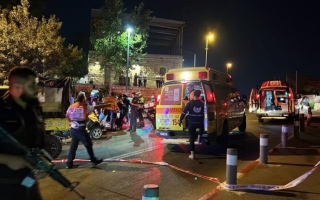 الصورة: الصورة: إطلاق نار على حافلة إسرائيلية يوقع إصابات