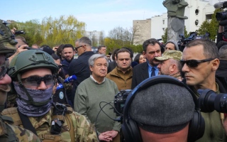 الصورة: الصورة: روسيا: أوكرانيا تخطط "لاستفزاز" خلال زيارة جوتيريش
