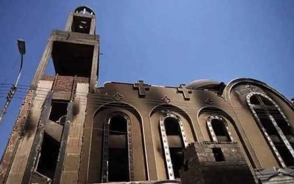 الصورة: الصورة: مصر.. النيابة العامة تنفي صفة العمد في حريق كنيسة أبو سيفين