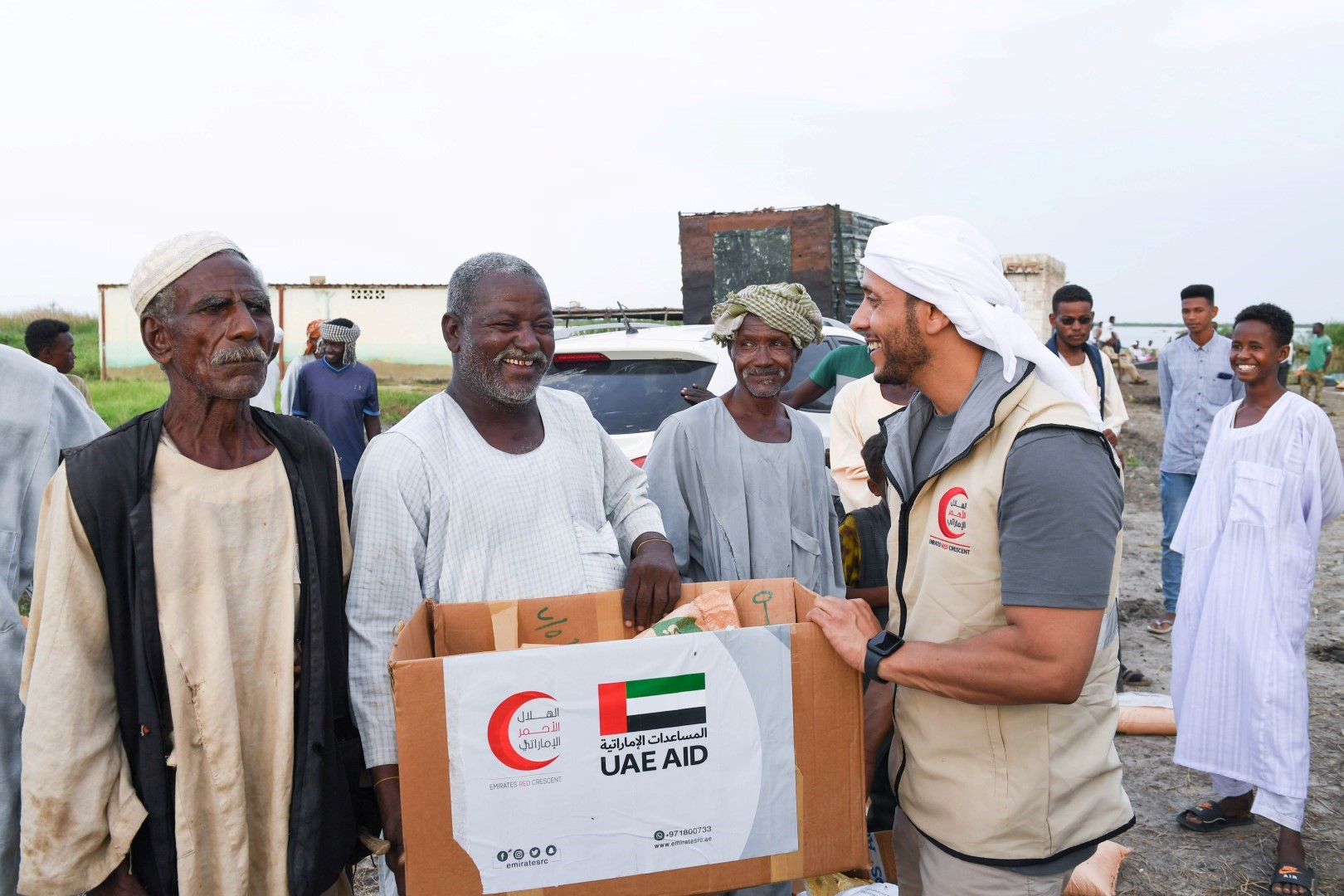 الإمارات تواصل جهودها الإغاثية والإنسانية دعما لمتضرري السيول والأمطار في السودان