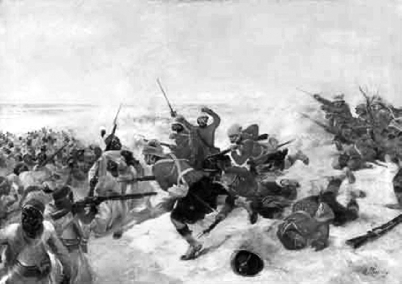 الصورة : 1882 هزيمة أحمد عرابي في معركة التل الكبير وبداية الاحتلال الإنجليزي لمصر