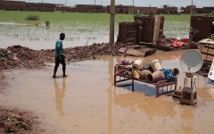 الصورة: الصورة: سيول السودان.. قرى منكوبة وقلوب مكلومة وأسر بلا مأوى