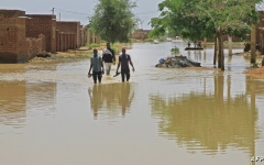 الصورة: الصورة: لجنة الفيضان بالسودان تدعو مواطني ولاية الخرطوم إلى الحذر