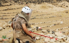 الصورة: الصورة: ألغام الحوثي تقتل أكثر من 100 مدني في الحديدة