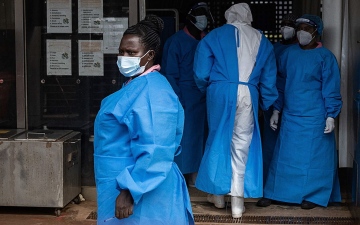 الصورة: الصورة: أوغندا تستبعد فرض الإغلاق للحدّ من انتشار "إيبولا"