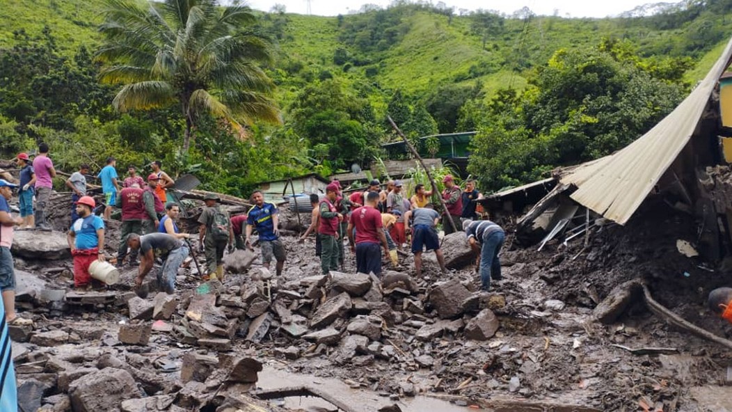 7 قتلى جراء أمطار غزيرة في شرق فنزويلا