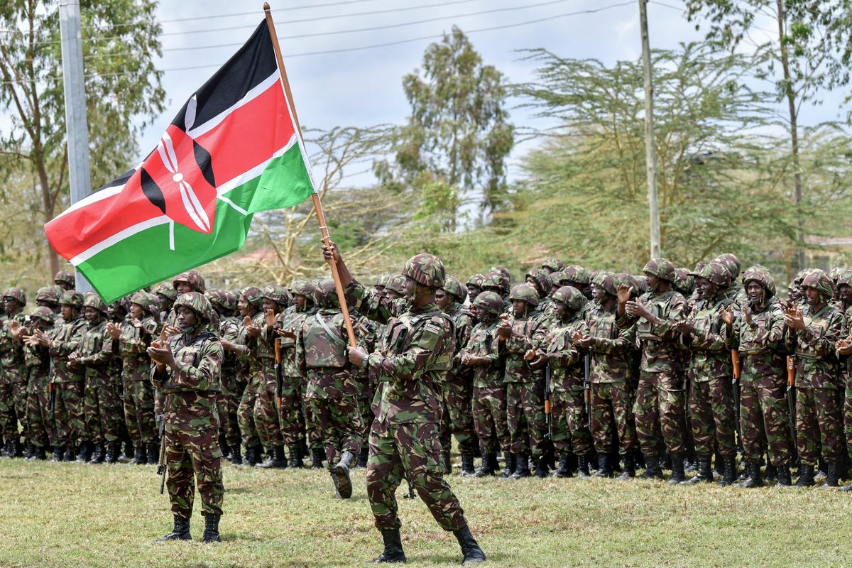 كينيا تنشر المئات من قواتها للمساعدة في قمع العنف في الكونغو