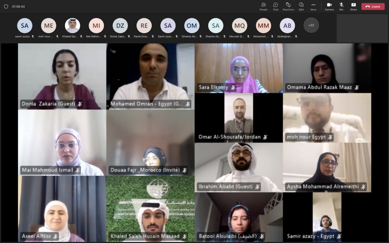 75 شاباً عربياً يشاركون في ورش تقنية حول الطاقة المتجددة نظمتها كهرباء دبي