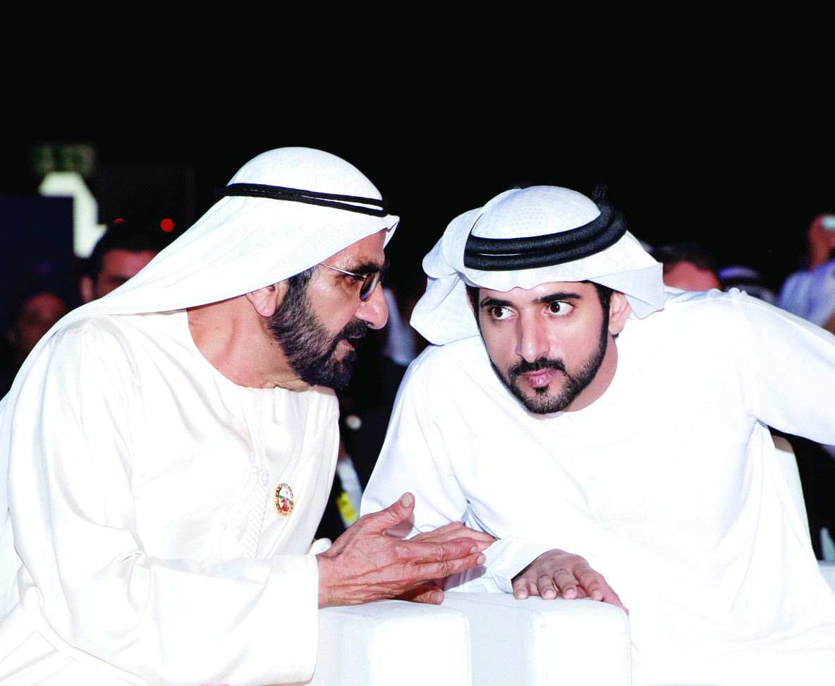 الصورة : محمد بن راشد وحمدان بن محمد.. رؤية ثاقبة تقود دبي إلى مستقبل أكثر ازدهاراً | أرشيفية
