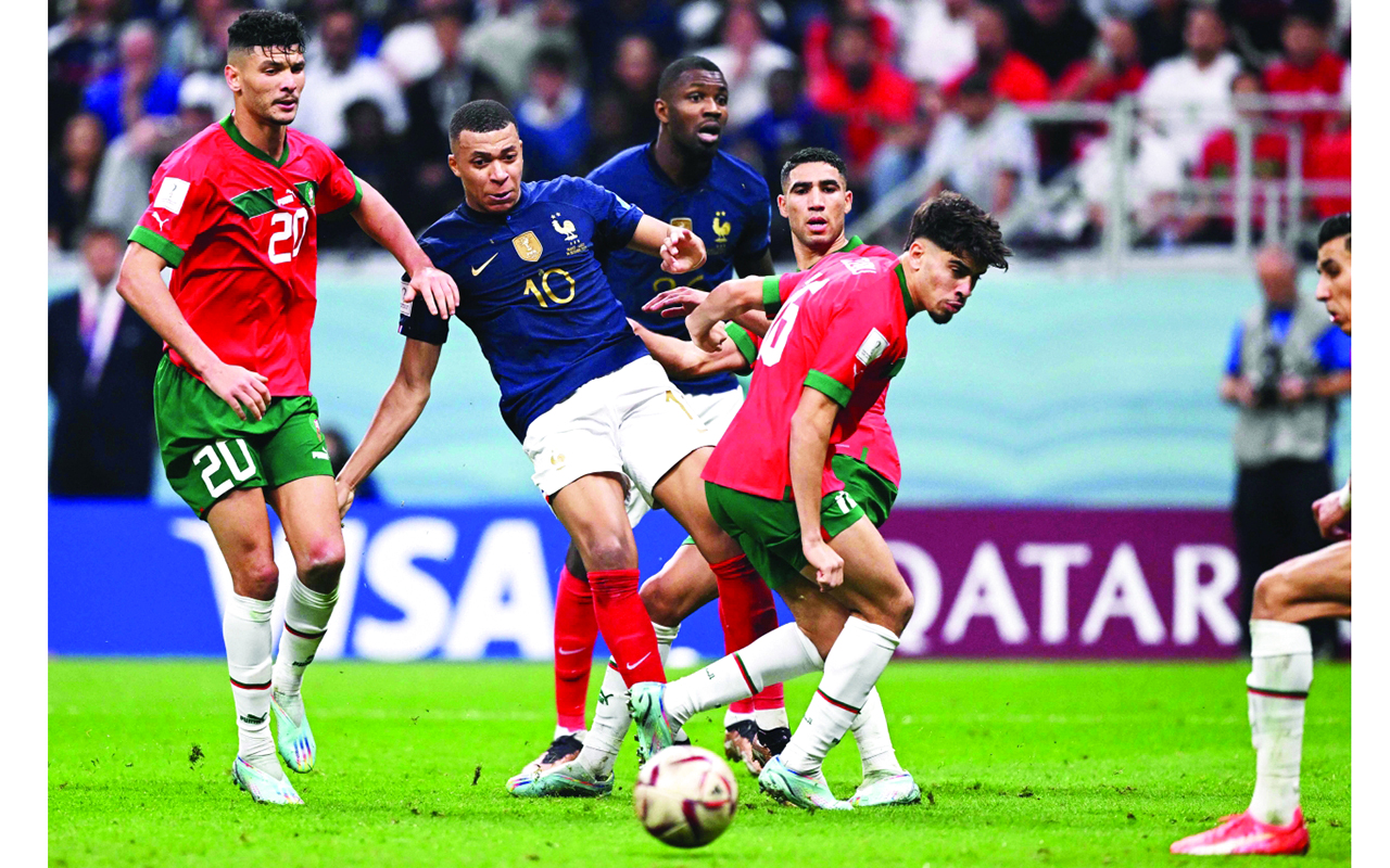الصورة : المنتخب المغربي قدم أداءً مذهلاً خلال مسيرته في المونديال | ا ف ب