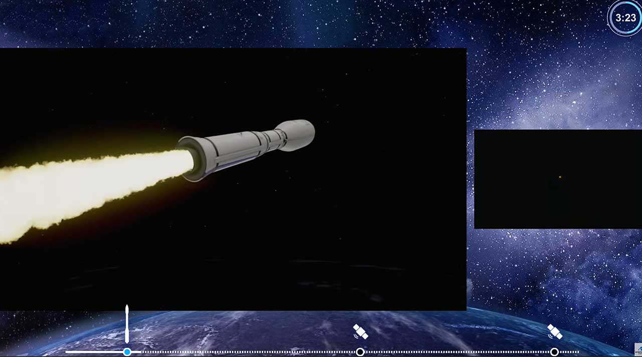 فشل عملية إطلاق صاروخ فضائي من طراز فيغا-سي بعيد إقلاعه