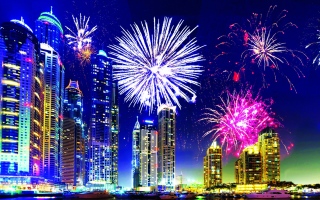 الصورة: الصورة: الإمارات وجهة العالم في «رأس السنة»