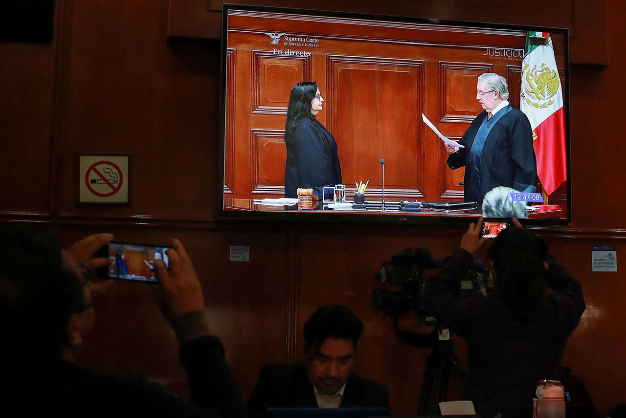 امرأة تترأس المحكمة المكسيكية العليا لأول مرّة