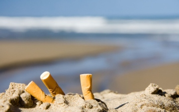 الصورة: الصورة: إلزام شركات التبغ في إسبانيا بتحمل تكاليف تنظيف أعقاب السجائر