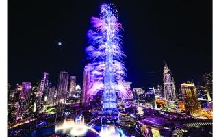 الصورة: الصورة: الإمارات تجتذب ملايين الزوار بمهرجاناتها وشتائها الأجمل