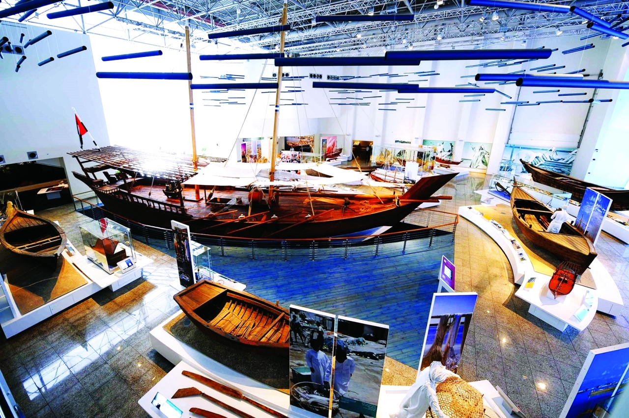 الصورة : متحف الشارقة البحري يعرض السفن الخشبية التقليدية | البيان