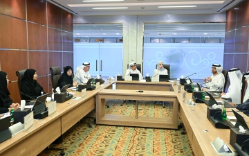 الصورة: الصورة: «لجنة المجلس الوطني» تناقش موضوع سياسة الحكومة بشأن تنظيم التعليم العالي الخاص
