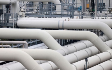 الصورة: الصورة: تراجع معدل ملء خزانات الغاز في ألمانيا إلى 87% والاتحاد الأوروبي إلى 78%