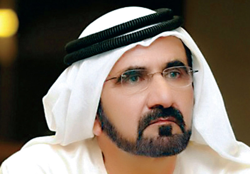 رسالة من محمد بن راشد إلى ولي عهد البحرين - صحيفة البيان