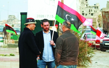 الصورة: الصورة: أجواء الخلافات تهدد توافقات ليبيا