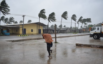 الصورة: الصورة: مقتل وفقدان 33 شخصاً في مدغشقر جراء العاصفة المدارية تشينيسو