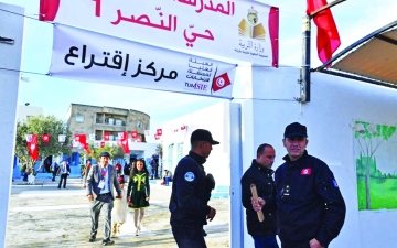 الصورة: الصورة: رهان تونسي على إقبال قوي في الدور الثاني للتشريعيات