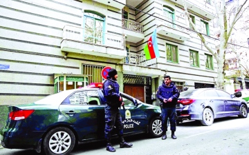 الصورة: الصورة: الإمارات تدين بشدة الهجوم الإرهابي على سفارة أذربيجان في طهران