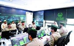 الصورة: الصورة: اجتماع لتقييم أداء «إدارة المرور» في شرطة دبي