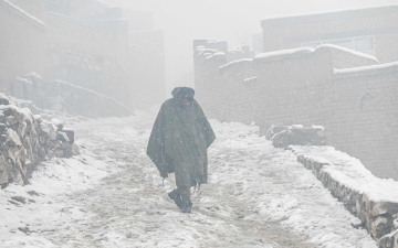 الصورة: الصورة: 33 درجة تحت الصفر .. وفاة 166 شخصاً جراء موجة برد في أفغانستان